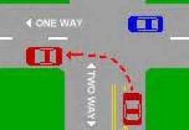 Which is the correct way to make a left turn? When Making A Left Turn From A Two Way Street To A One Way Street In Which Lane Should Your Vehicle Be In When The Turn Is Completed Us Drivers License Test Questions