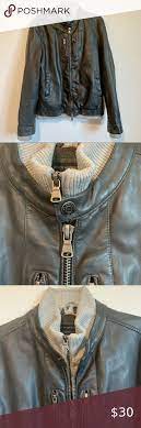 Alcott Faux Leather Jacket With Liner Leather Jacket Faux Leather Jackets Jackets