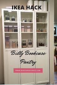 ikea pantry, ikea billy bookcase