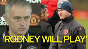 Jose Mourinho has revealed whether Wayne Rooney will play