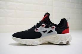 Mens Nike Epic React Presto 19ss Black White Red Aq2268 003 Running Shoes Mens Nike Shoes Running Shoes Shoes