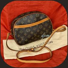 I love the monogram canvas but i just dont like it when its new. Lv Louis Vuitton Blois Monogram Canvas Shoulder Crossbody Sling Bag Luxury Bags Wallets On Carousell