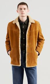 Shop the largest men's 7 for all mankind jackets selection online on stylemi. Suede Sherpa Trucker Jacket Khaki Levi S Us