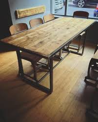 December 7 Today S Featured Pieces Daily Craftsman Metal Dining Table Painted Wooden Chairs Kitchen Table