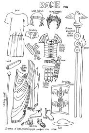 Paper Dolls Ancient Rome Ancient History Rome
