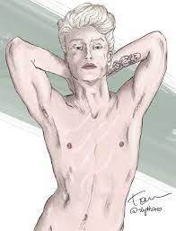 in a drarryland — slytherco: Please enjoy this naked Draco I...