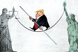 O cartoonista frisa que trabalha sempre a favor dos direitos humanos e afirma que o cariz. Vasco Gargalo On Twitter Trump On The Tightrope Https T Co Thmdluieav Trump Trump Cartoon Cartoonmovement