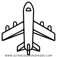 A boeing 747 airplane printable coloring page. Boeing Coloring Pages Ultra Coloring Pages