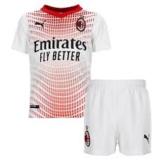 With the most trophies of any italian club, ac milan has truly made a name for itself, both in serie a and international play. Ac Milan Away Kids Football Kit 20 21 Soccerlord