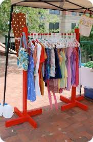 Make this simple diy clothes rack for your next yard sale then! Want To Have A Yard Sale But Aren T Sure You Have Enough Table Space Check Out This Blog Post Diy Clothes Rack Yard Sale Clothes Rack Clothes Organization Diy