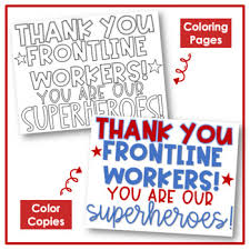 I hope, that once this crisis eases up, a respectable organization, say, the un, can pass a resolution. Thank You Frontline Workers Free Poster Coloring Pages Tpt