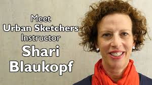 Meet Urban Sketchers Instructor Shari Blaukopf