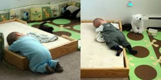 Would You Ditch The Crib And Try A Floor Bed Toddler Rooms Floor Bed Baby Floor Bed