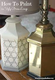 Maybe you would like to learn more about one of these? Painting An Ugly Brass Lamp Making It Beautiful Jen Schmidt