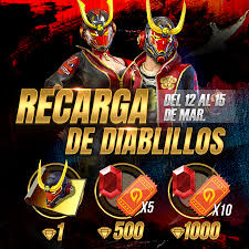 — free fire latam 💕 (@freefirelatino) february 9, 2021. Free Fire Latam Auf Twitter Llego El Evento De Recarga Si Te Hacen Falta Pergaminos Este Evento Es Para Ti Obten Los Aspectos De Diablillos Que Te Falten