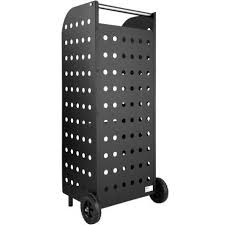 Chariot A Buches Bois Panier En Metal Sur Roulette Largeur Supplementaire Panier Metal Plaque De Tole Porte Buche