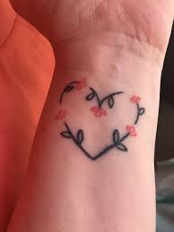 Your wrist is one of the most meaningful places to have a name tattoo inked. Small Heart Wrist Tattoo One Flower For Each Daughter Small Heart Wrist Tattoo Heart Tattoo Wrist Tattoos