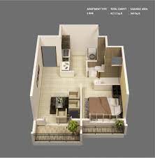At this time, we need to bring some galleries to add more collection, we found these are decorative photos. Small House Floor Plan Design 1 Bedroom Fitin The House
