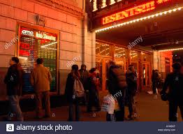 Amc 25 Empire Times Square Movie Theater Stock Photo