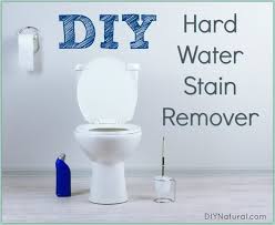 Your friends toilet can get buildup on the inside where you can't see it or easily deal with it eventualy causing problems. A Diy Hard Water Stain Remover Recipe For Cleaning Toilets And More