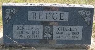 Bertha Edith Davis Reece (1893-1978)