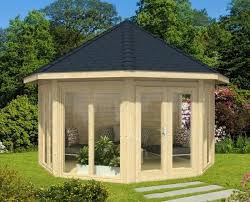 Garden Pavilion Made Of Wood For Every Garden Lifestyle Trends Tips Garden Pavilion Wooden Gazebo Wooden Summer House