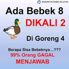 Jawaban yang muncul biasanya sangat beragam dan. Teka Teki Gambar Bebek Dan Jawabannya