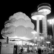 1964 Ny Worlds Fair Observation Towers At Night 8 X 8 Photograph World S Fair Future Photos Photo