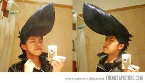 Hair Gel Level Asian Hair Humor Asian Hair Johnny Bravo