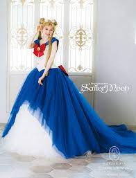 #sailor dress #sailor style #losttree #egl #eglfashion. Brides Can Transform Into Sailor Moon With These Wedding Dresses