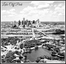 Lake Cliff Park Downtown Dallas Dallas Skyline Dallas County