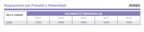 Calendario de pagos de agosto. Anses Calendario Completo De Pagos Para Abril 2021 El Economista