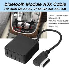 Upgrade Mmi Bluetooth Aux Cable For Audi Q5 A5 7 R7 S5 Q7 A6l 8l A4l Car Menu Key 3g 5 0 Adapter Buy At A Low Prices On Joom E Commerce Platform
