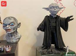 Best Master Yoda 3d Printed Model With Painting Tips Master Yoda Prints Painting Tips