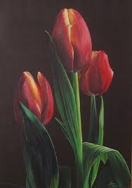 Tual Uzerine Yagli Boya Buscar Con Google Kirmizi Lale Yagliboya Tablo Boya Buscar Con Google Kirmizi L Pictures To Paint Painting Flower Painting