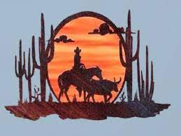 Get exquisite options relating to outdoor western metal wall art, western metal art decor, western metal art wall hangings, also several metal wall art another component you may have to keep in mind whenever shopping metal wall art is that it must not adverse with your wall or entire room decor. Home Decor Cowboy Up Western Metal Wall Art Decor Decor Sculptures Figurines