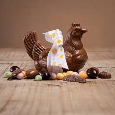 Poule De Paques En Chocolat Boutique De Chocolat D Lys Couleurs