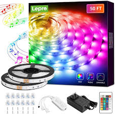 We did not find results for: Lepro Led Strip Lights 50ft Music Sync Rgb Led Strips 5050 Smd Led Color Changing Strip Light With 44 Keys Remote Controller And 12v Power Supply Led Lights For Bedroom Home Tv