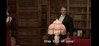 I always laugh when Robert shouts, but this line is my favorite. :  r/DowntonAbbey