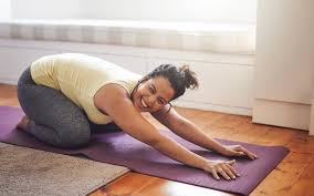 stress busting restorative yoga