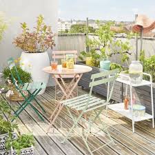 Soldes Maisons Du Monde Ete 2020 Les Meilleures Affaires Maison Du Monde Jardin Decoration Petit Balcon Table De Jardin Pliante