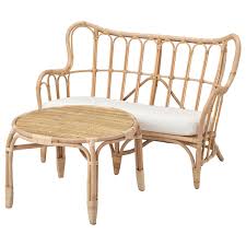 Mastholmen 2 Seat Conversation Set Outdoor Rattan Ikea Switzerland En 2020 Mobilier De Salon Ikea Et Table Basse