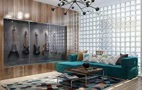 Deco Theme Musique Dans Deux Domiciles Contemporains