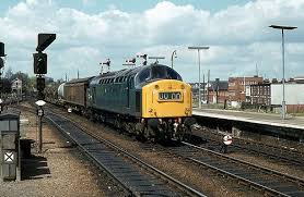 Br Class 40 40196 Ipswich Diesel Locomotive Ipswich British Rail