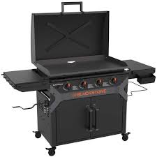 Blackstone 36-Inch 4 Burner Propane Griddle Cooking Station In Black | The  Home Depot Canada
