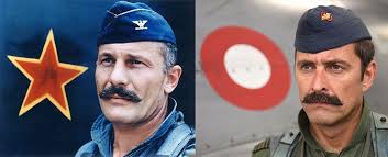 An F 16 Fighter Pilot Grew A Bulletproof Mustache To Honor A Great Fighter Pilot And Became Robin Olds S Look Alike Fighter Pilot Growing A Mustache Robin Olds