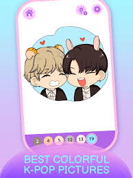 ${ friend.friendname } sent you a friend request. Anime K Pop Coloring Book By Numbers Pre Register Download Taptap
