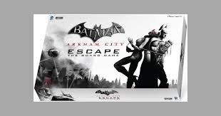 Arkham asylum's original score is a lot more gothic and suited to the environment present in the game.it's gloomy, dark, and foreboding, but not energetic enough to get the blood pumping nor does it evoke as much mystery as arkham city's soundtrack. Batman Arkham City Escape Board Game Boardgamegeek