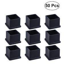 Scotch 16pc 1 square felt pads brown. 50pcs Square Rubber Chair Leg Caps Feet Pads Furniture Table Covers Wood Floor Protectors Buy At A Low Prices On Joom E Commerce Platform