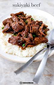 Thinly Sliced Beef With Sukiyaki Sauce Recipe Sliced Beef Recipes Beef Recipes Sukiyaki Recipe